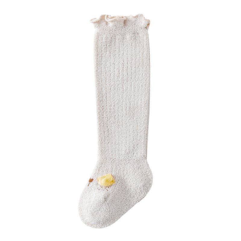 Over The Knee Socks: White / S (6-12M)