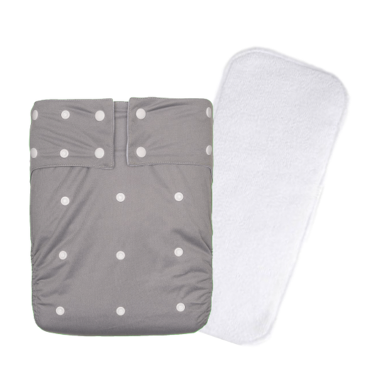 Adult Reusable Cloth Diaper + 1XL Cloth Diaper Insert