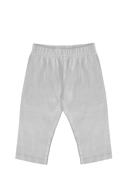 Infant Organic Rib Pant: PACIFIC BLUE