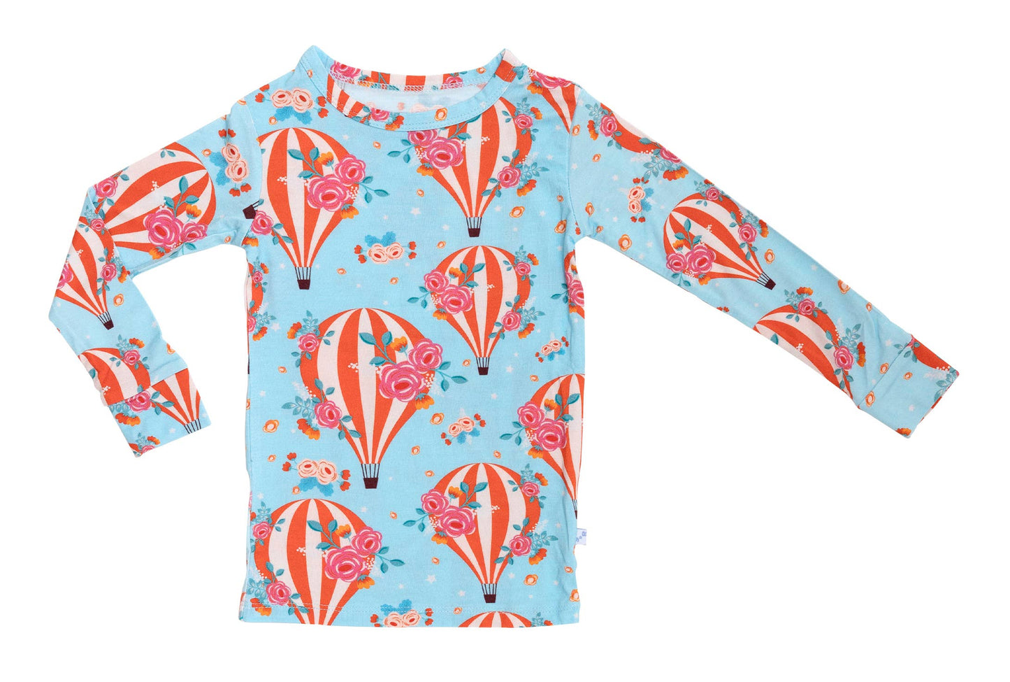 Hot Air Balloon Long Sleeve Pajamas