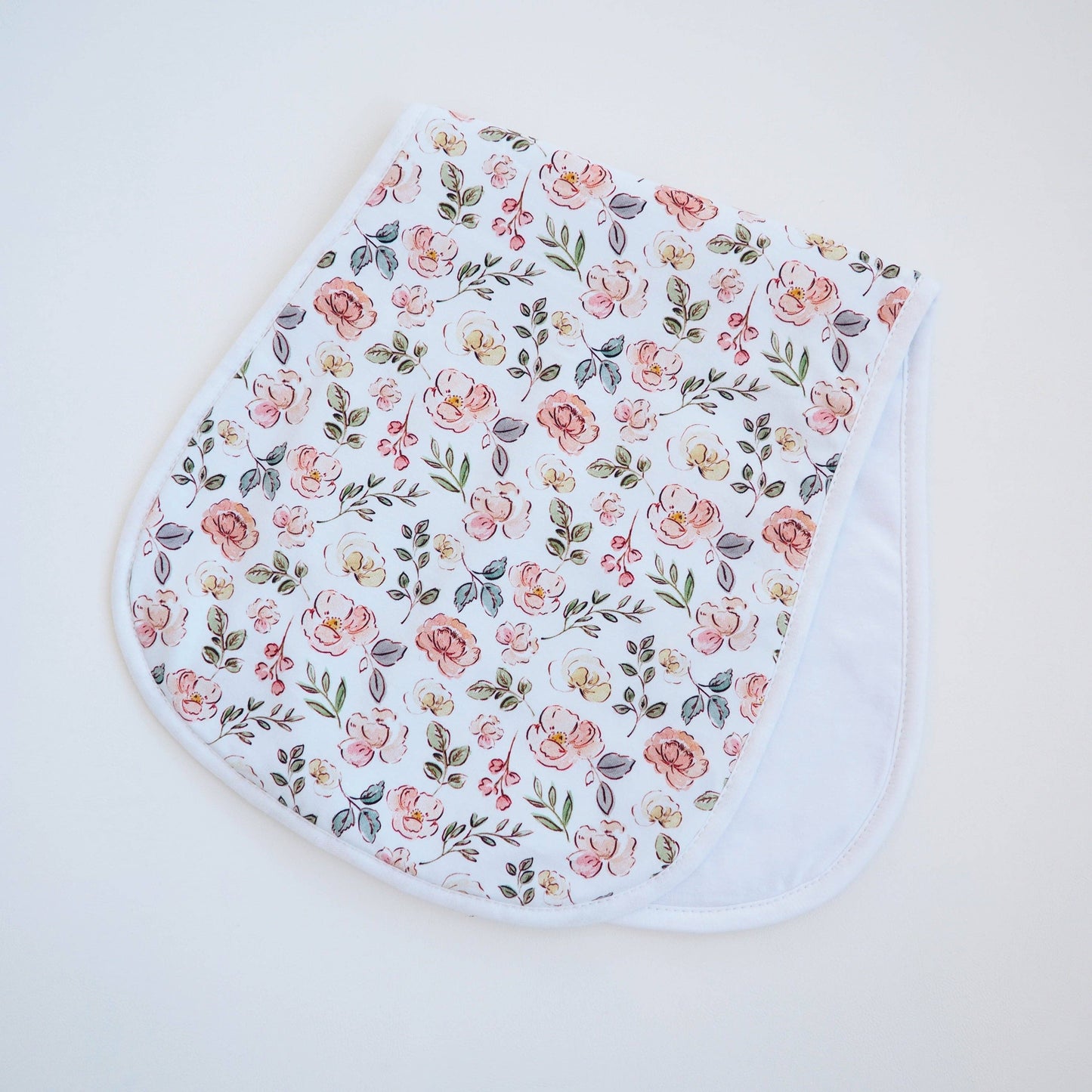 Burp Cloths - Blushing Garden