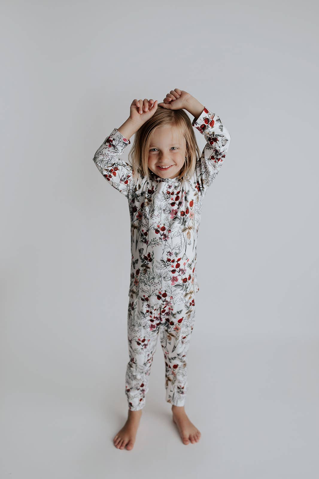 Floral Jammies Kids Pjs and Lougewear: 12-24 Months