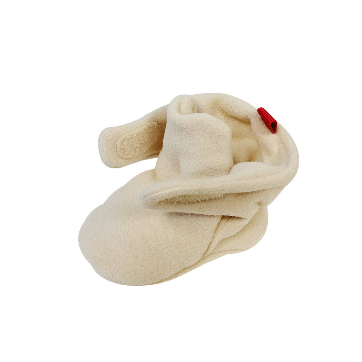 Booties: Beige / 0-6 M