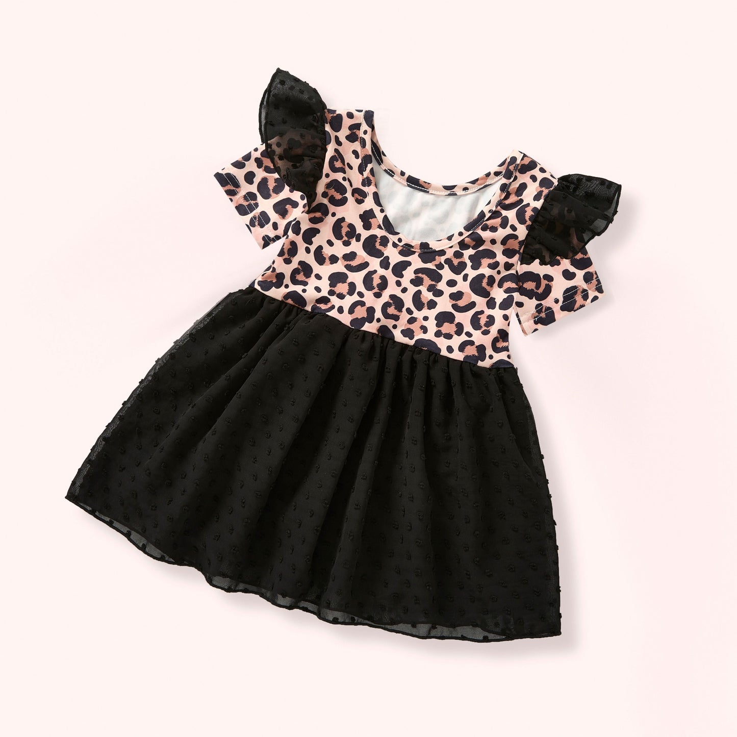 Leotard - Black Leopard