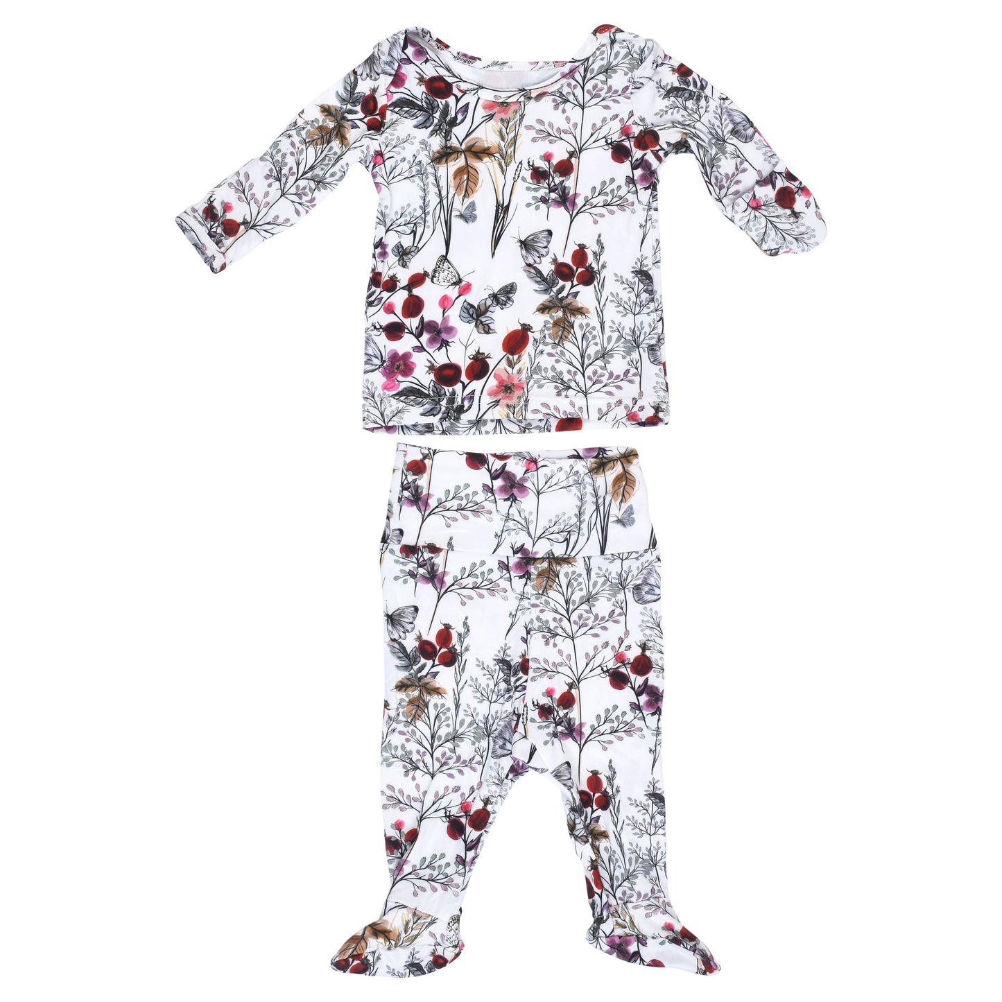 Floral Jammies Kids Pjs and Lougewear: 12-24 Months