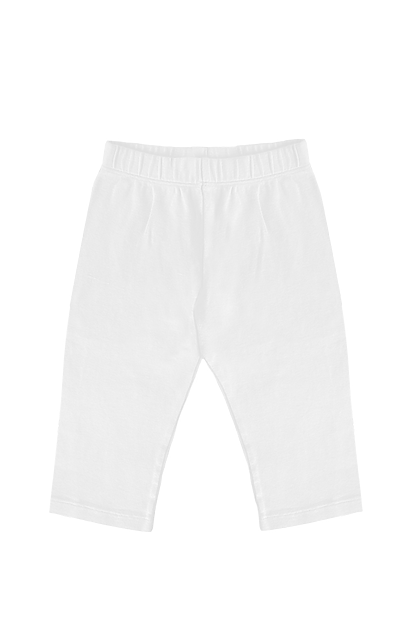 Infant Organic Rib Pant: PACIFIC BLUE