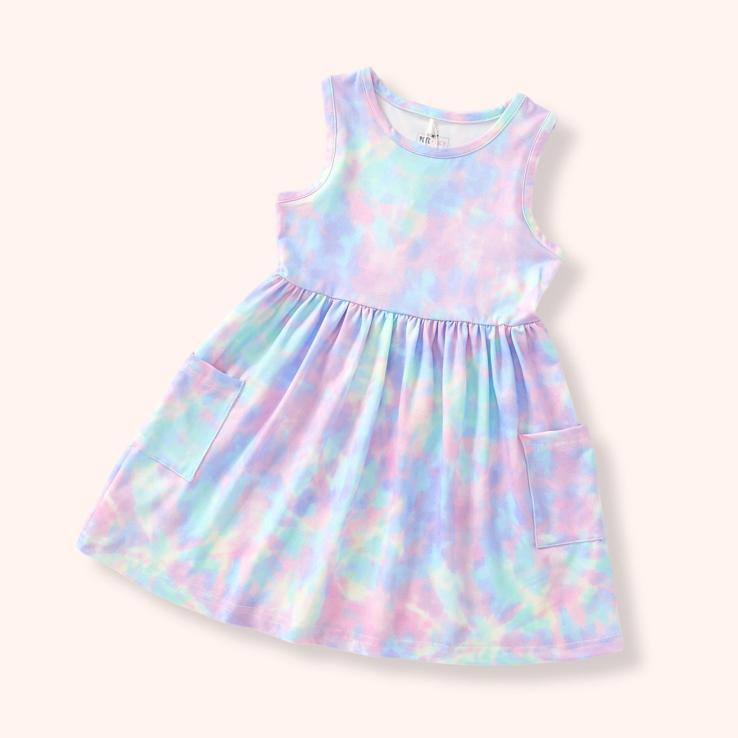 PRE-ORDER: Cotton Candy Swirl - Dress