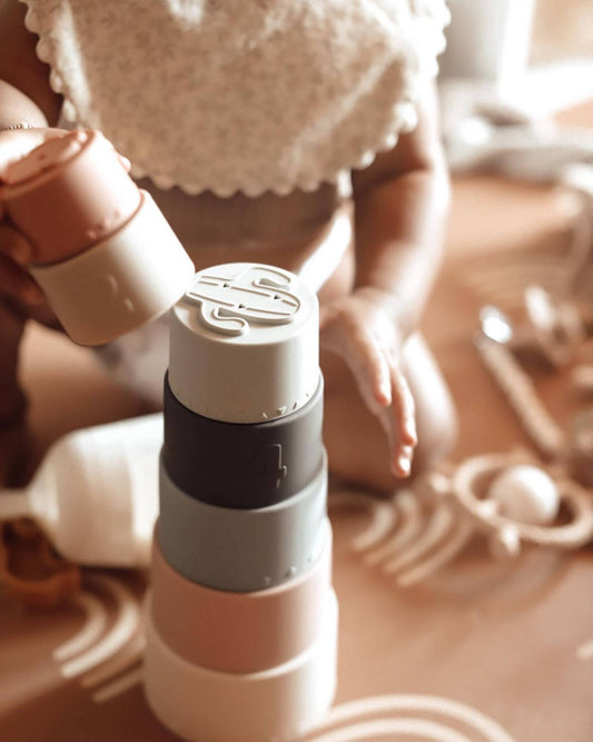 Silicone Stacking Cups (7-pc)