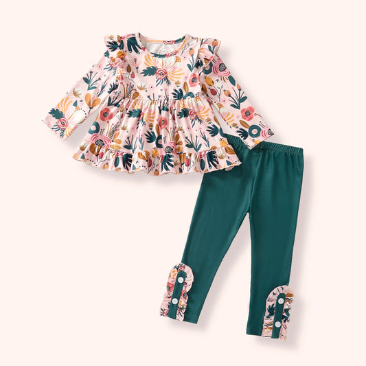 Cozy Botanicals - Pants Set