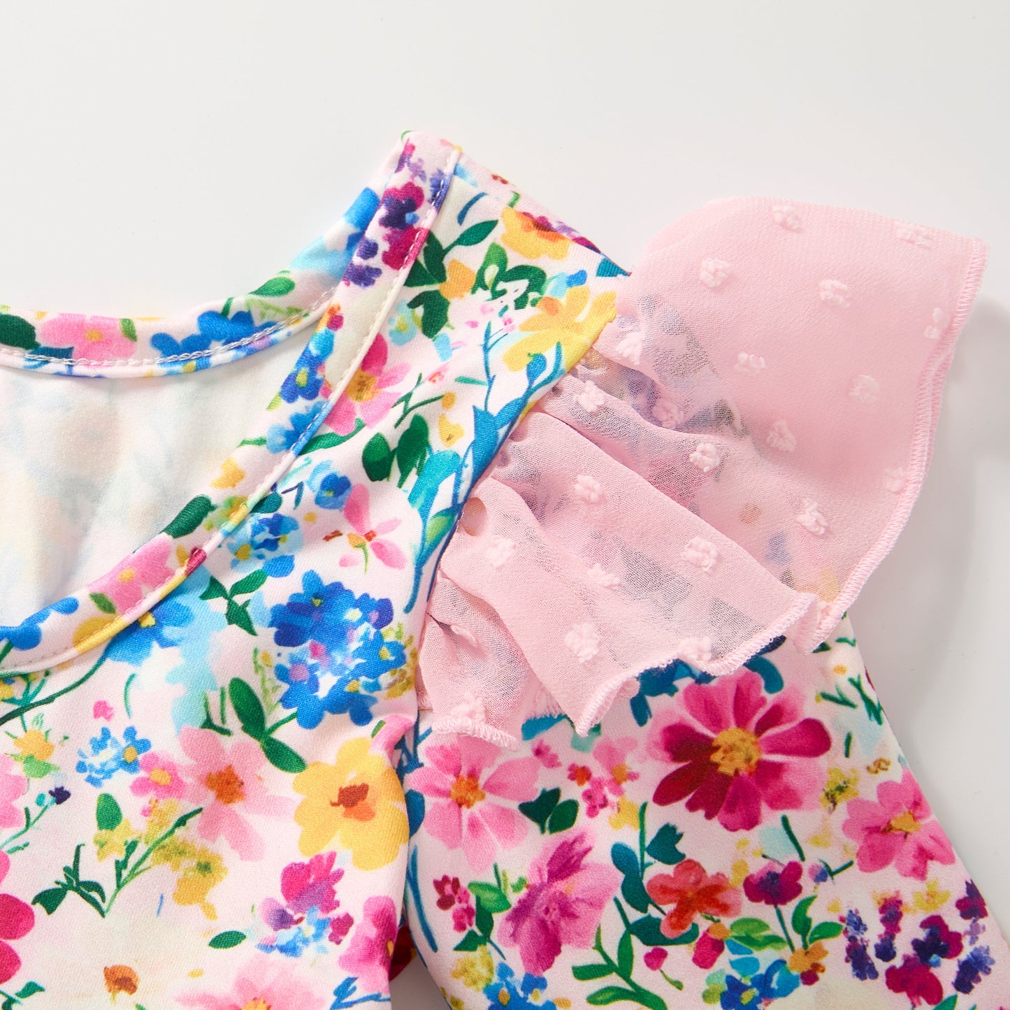 Leotard - Pink Floral
