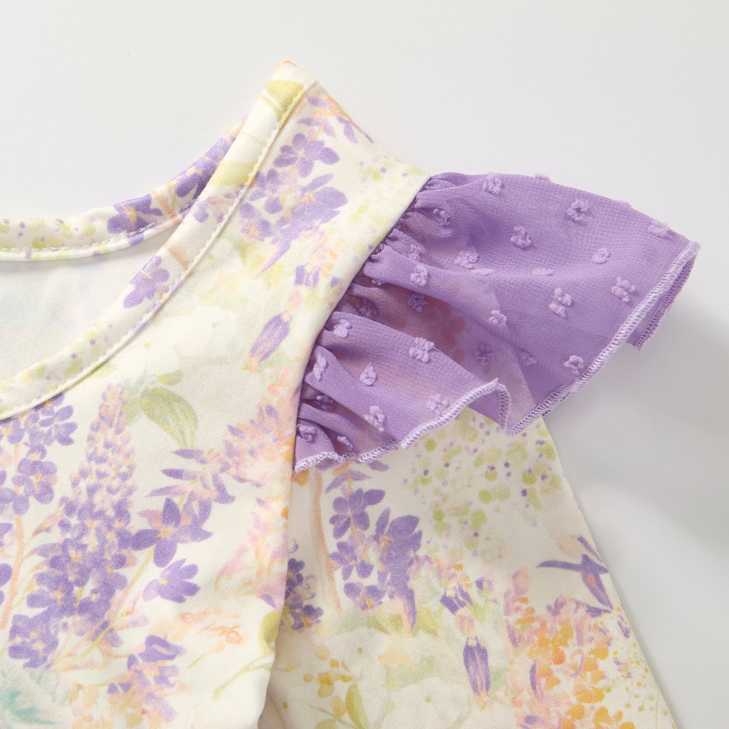 Leotard - Purple Floral