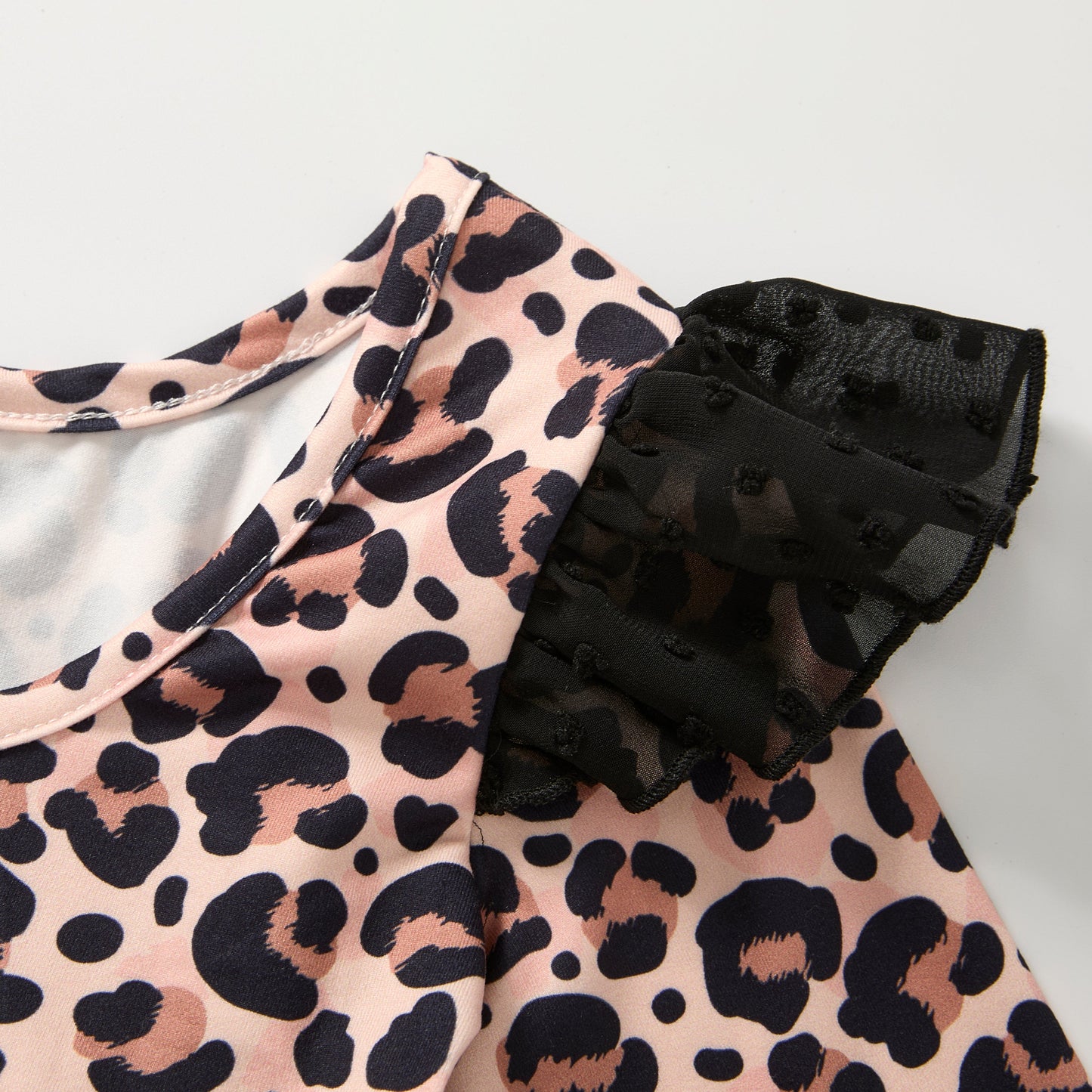 Leotard - Black Leopard