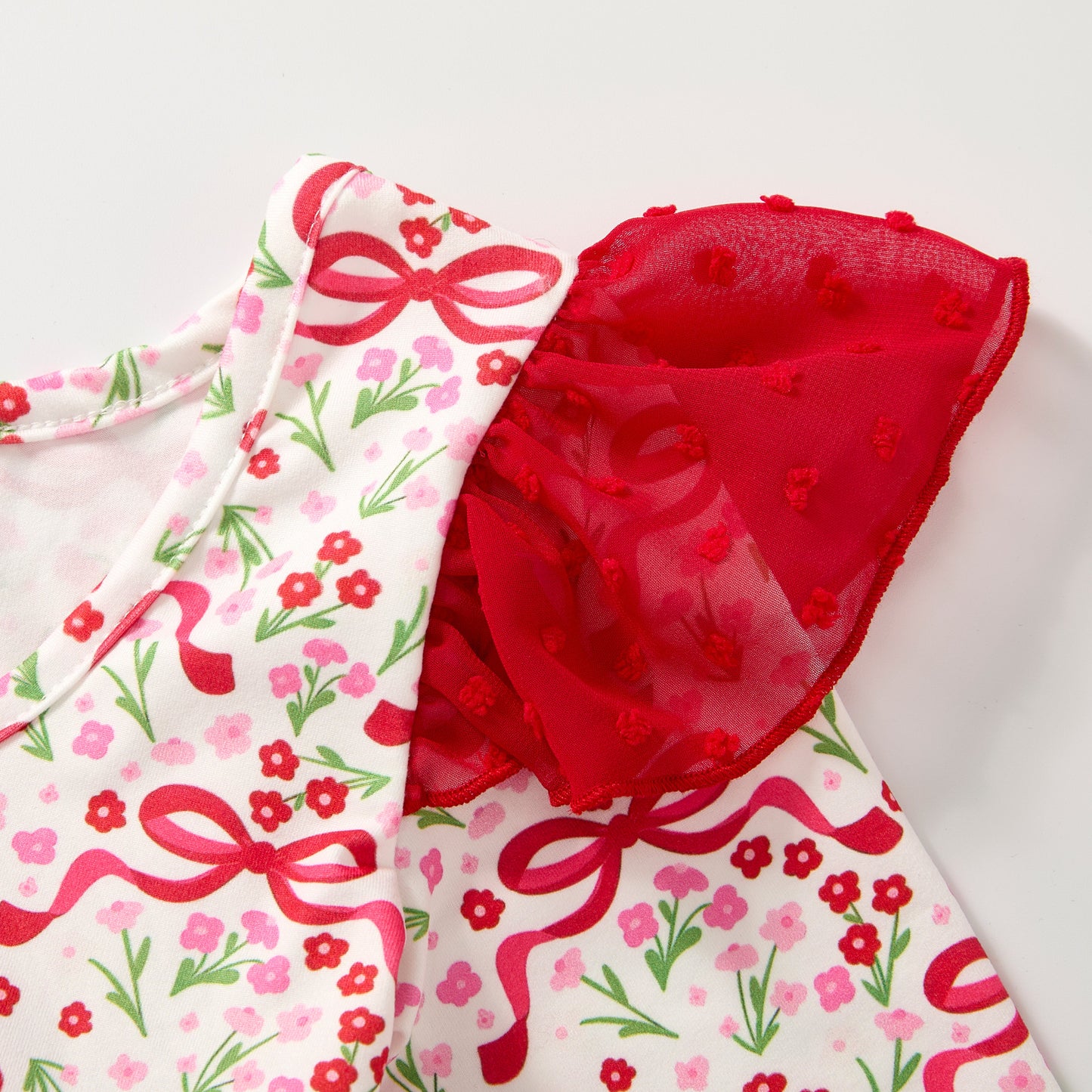 Leotard - Red Bows