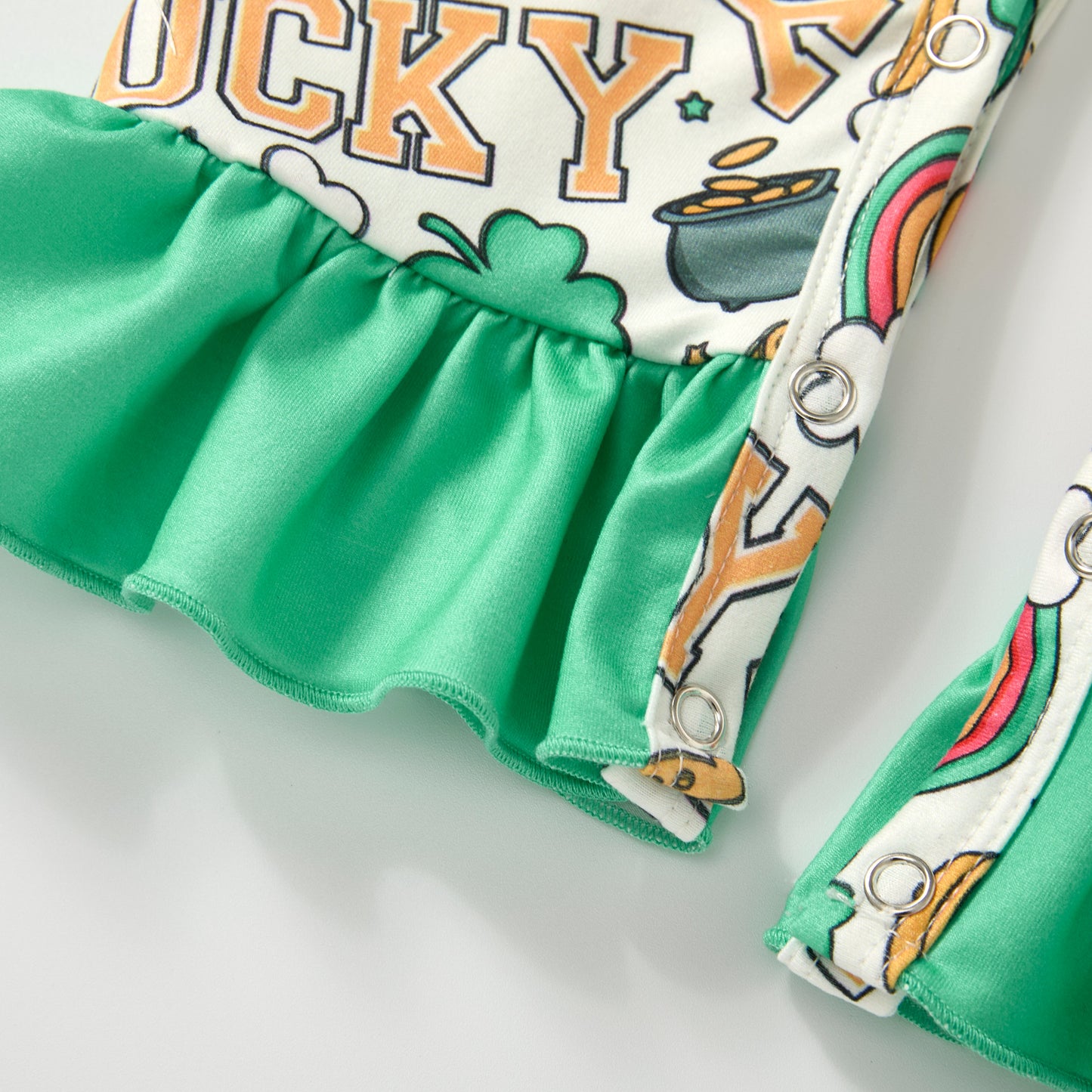 Lucky Me! - Girl Romper