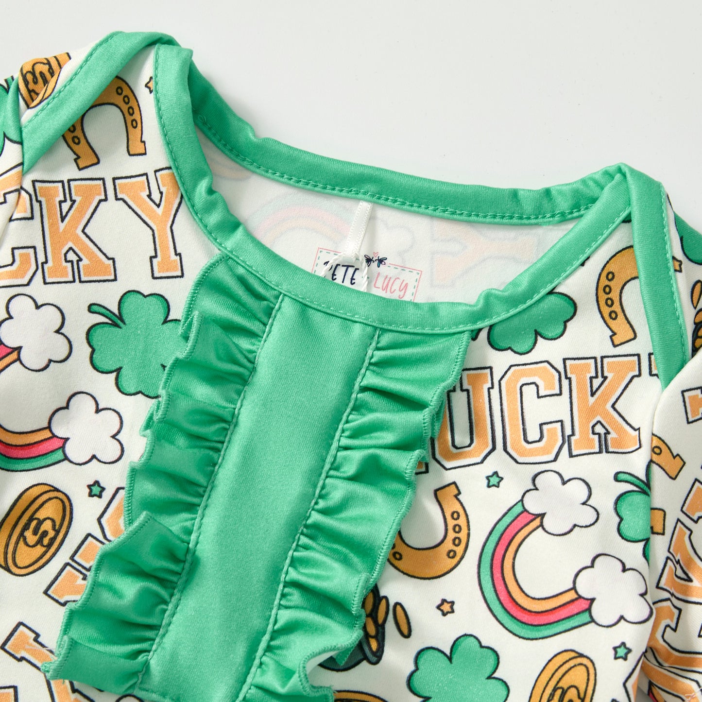 Lucky Me! - Girl Romper