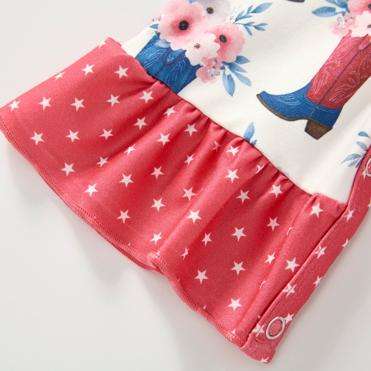 Boots & Blooms - Romper
