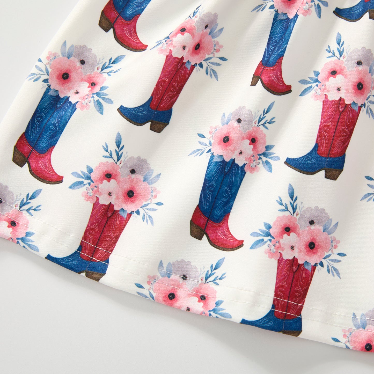 Boots & Blooms - Pants Set