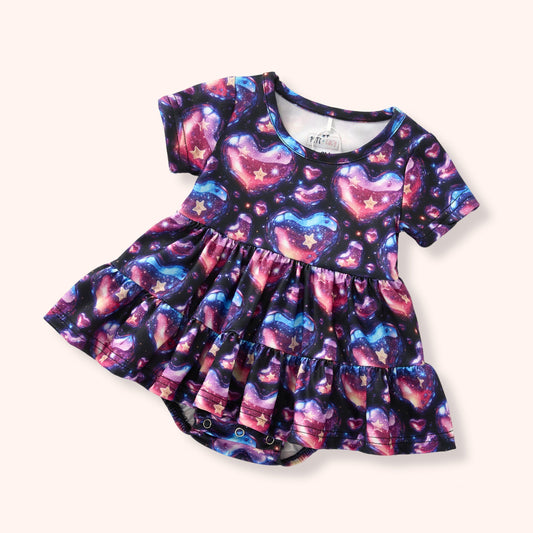Holographic Hearts - Romper