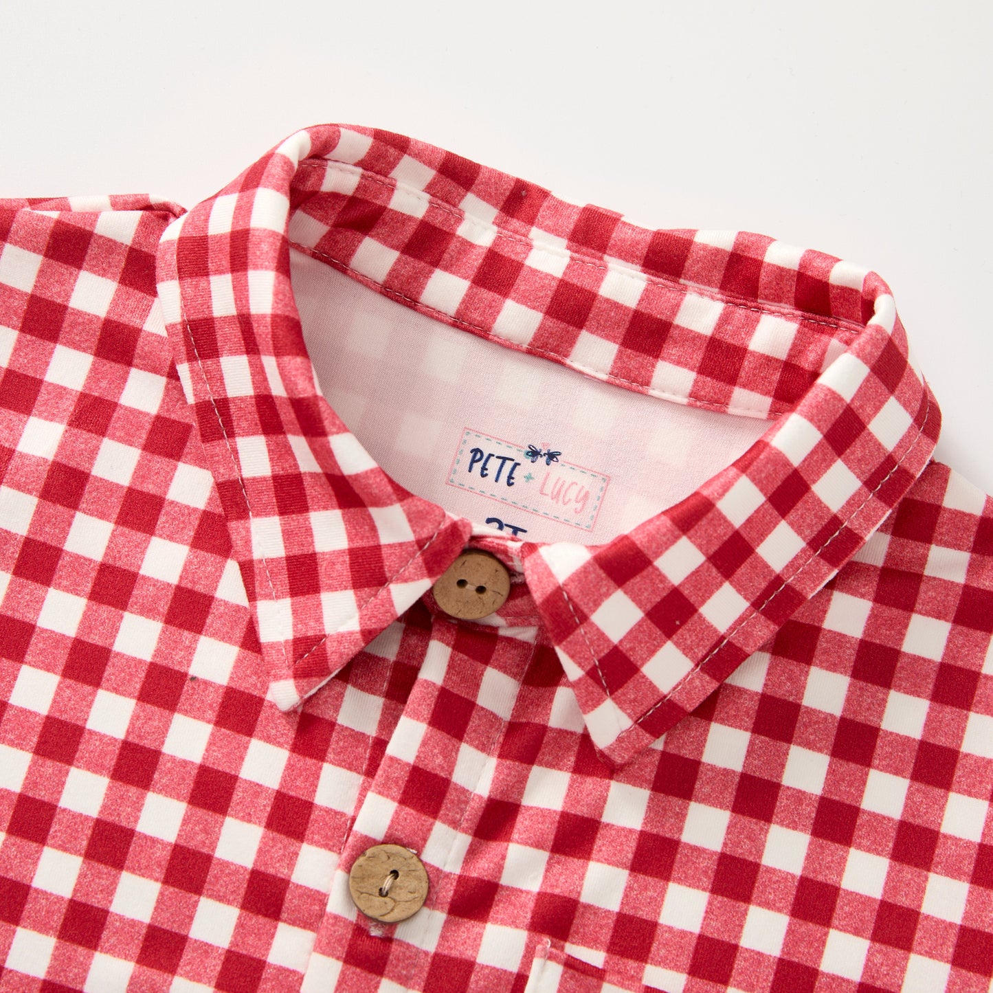 Gingham Picnic - Boy Shirt