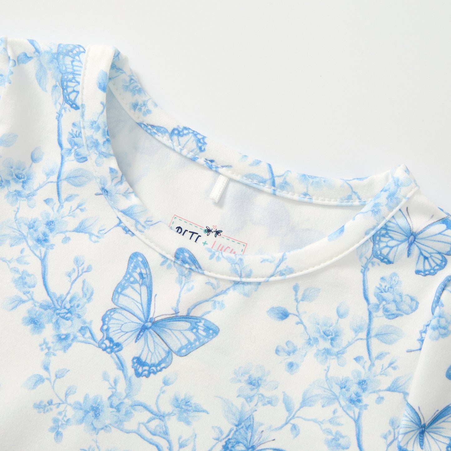 Vintage French Fairytale - Blue - Romper