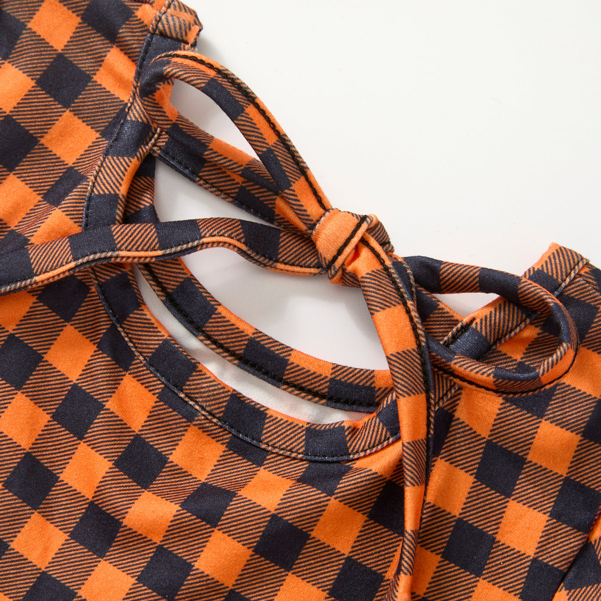 Harvest Gingham - Tulle Dress