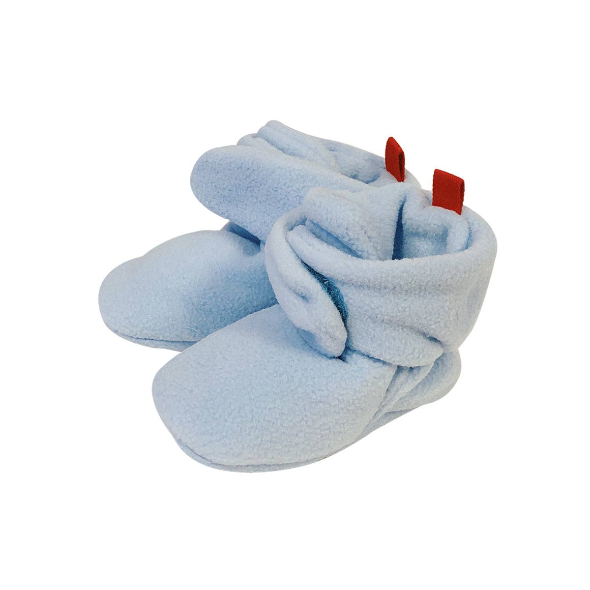 Booties: Blue / 0-6 M