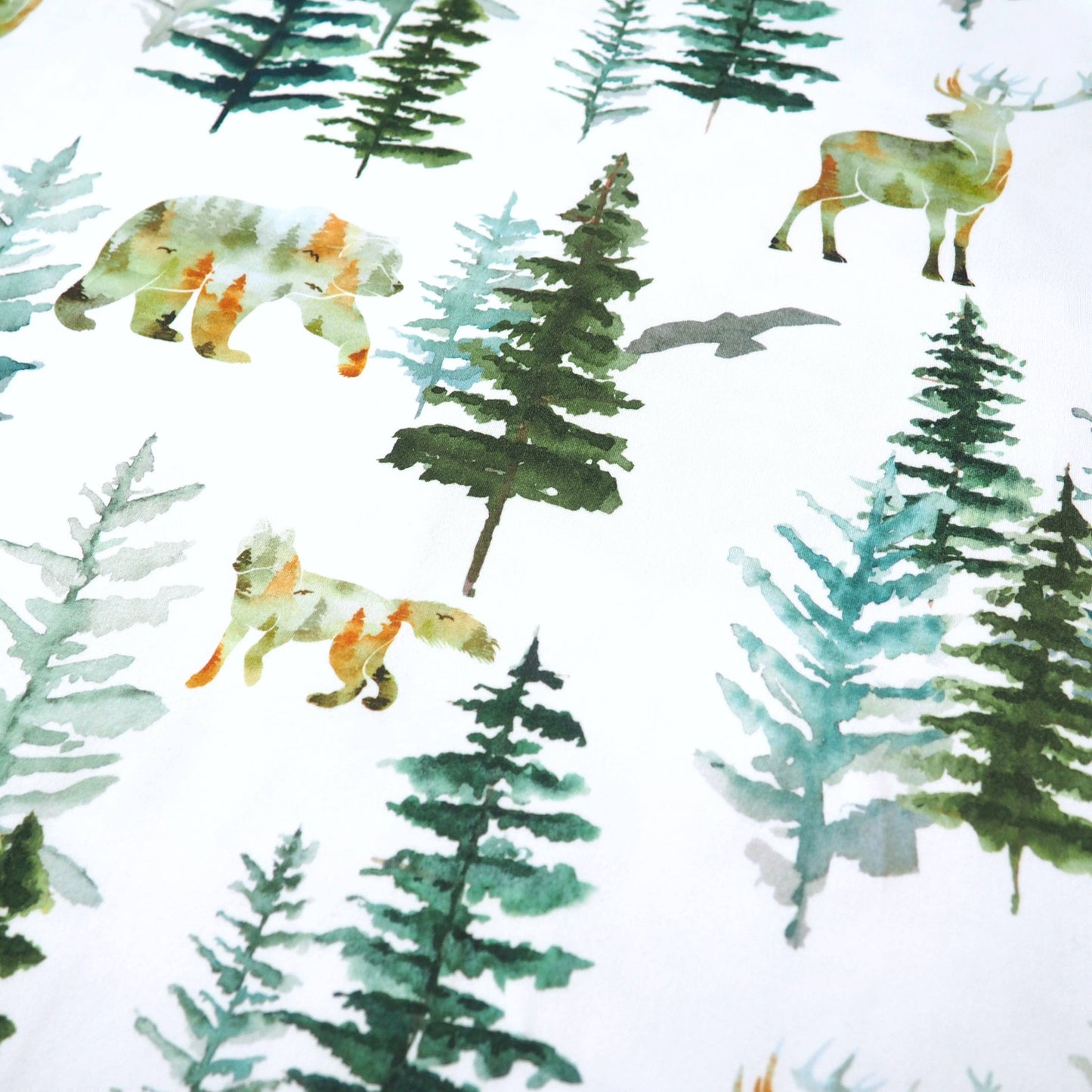 Fitted Crib Sheet - In The Woods