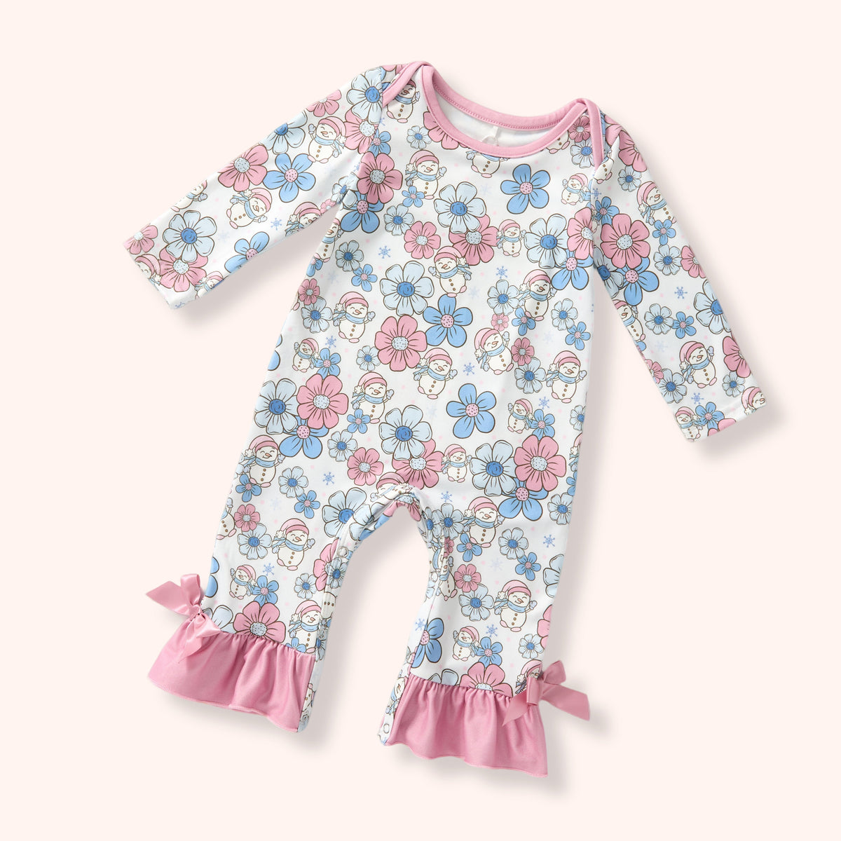 Frosty Floral - Romper