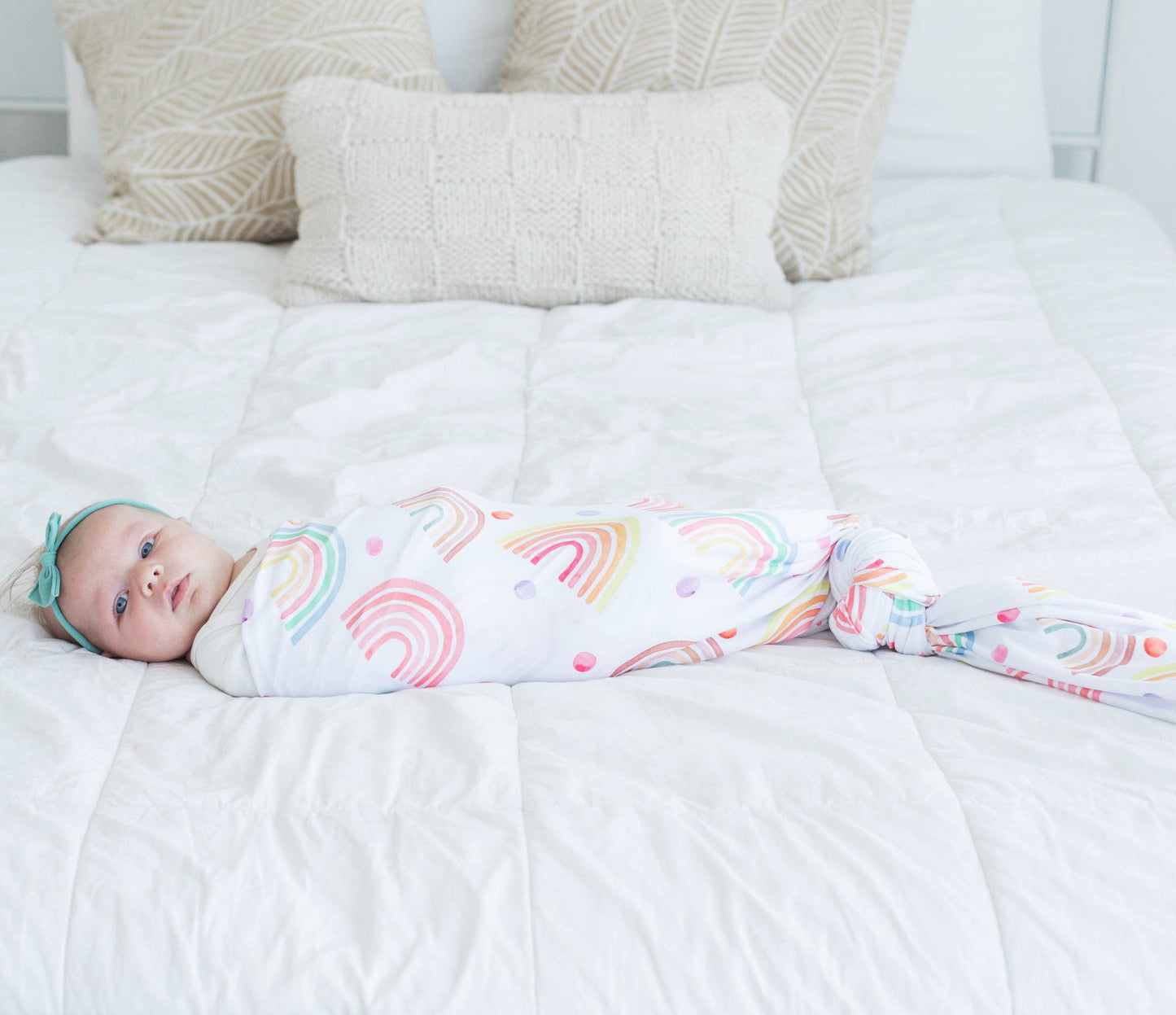 Swaddle Blanket - Rainbow