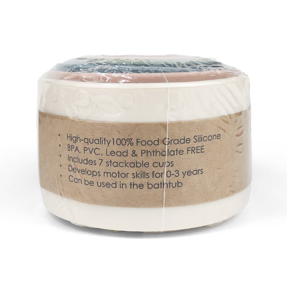 Silicone Stacking Cups (7-pc)