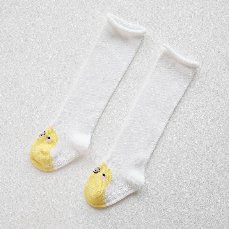 Over The Knee Socks: White / M (1-3Y)