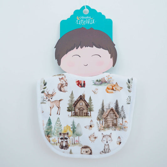 Baby Bib - Woodsy Woodland