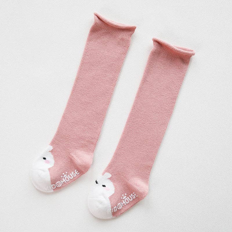 Over The Knee Socks: White / M (1-3Y)