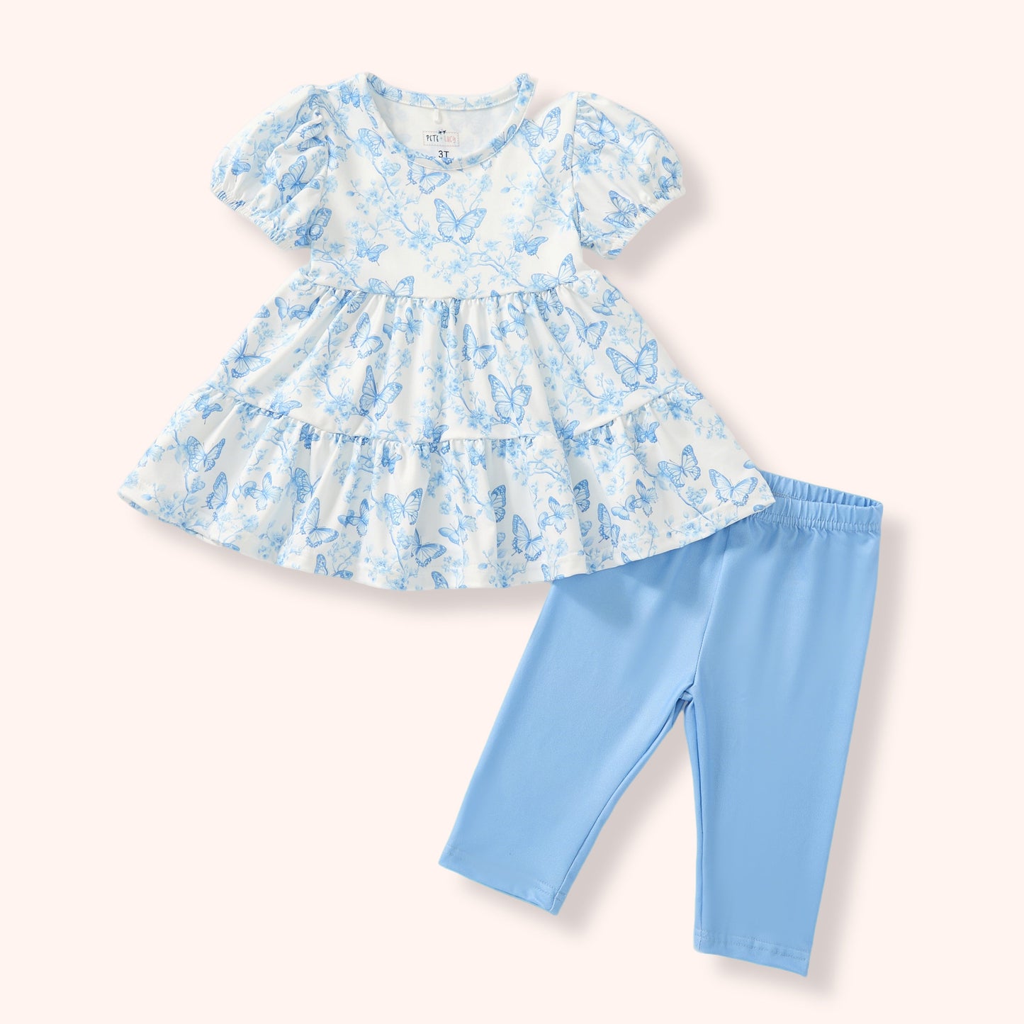 Vintage French Fairytale - Blue - Capri Set