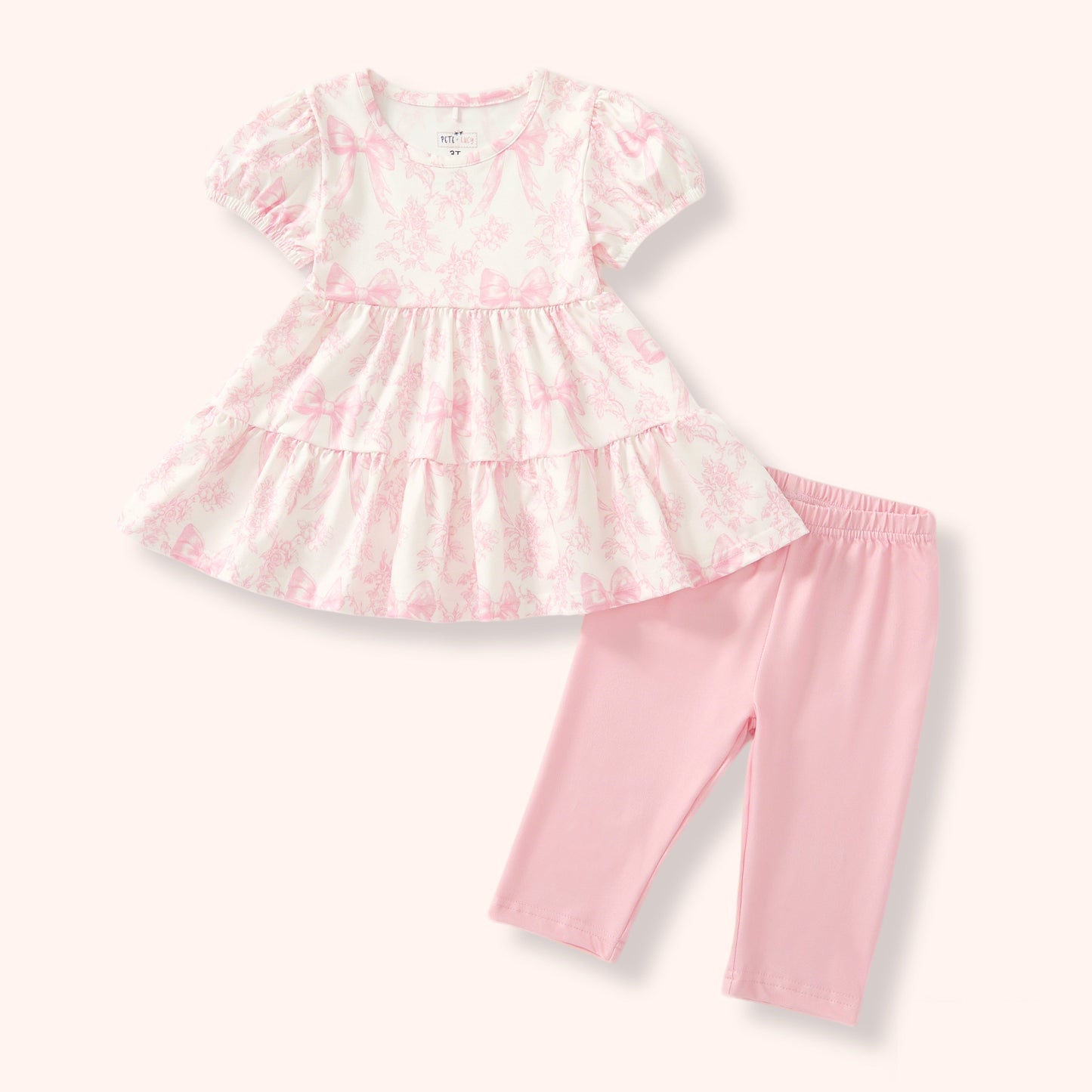 Vintage French Fairytale - Pink - Capri Set