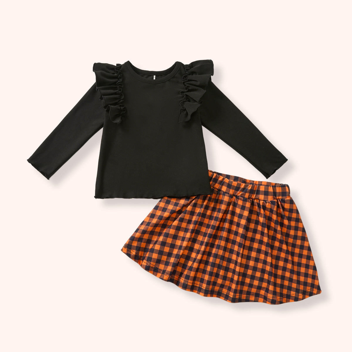 Harvest Gingham - Skort Set