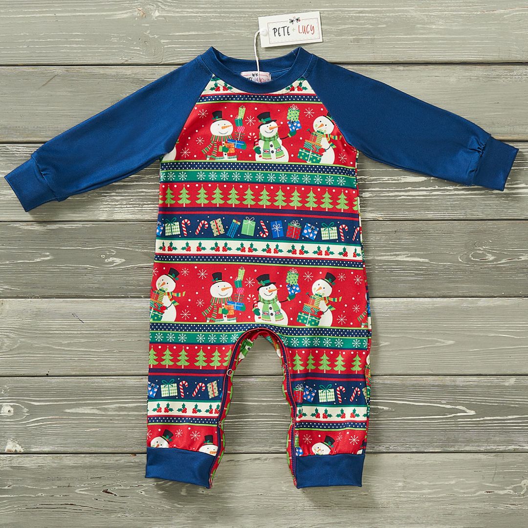Festive Frosty - Infant Romper