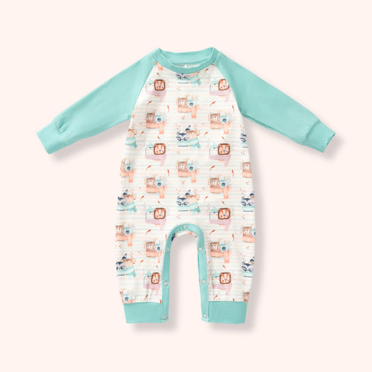 Cozy Critters - Boy Romper