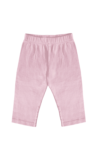 Infant Organic Rib Pant: PACIFIC BLUE