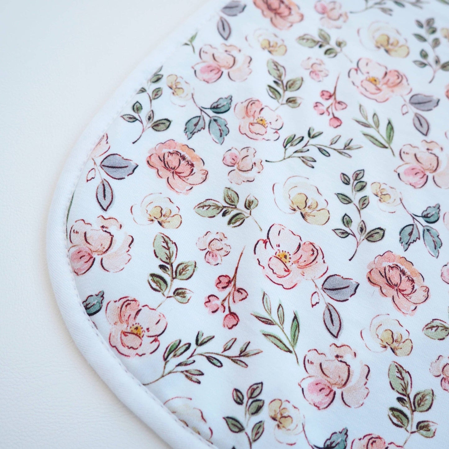 Burp Cloths - Blushing Garden