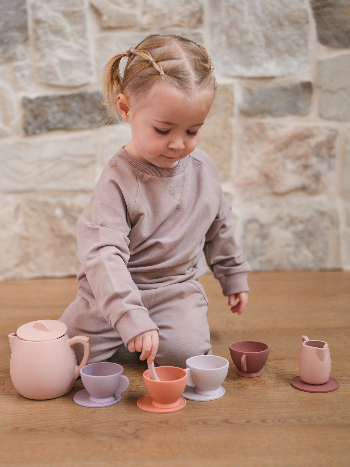 Silicone Tea Set~Petal Limited Edition