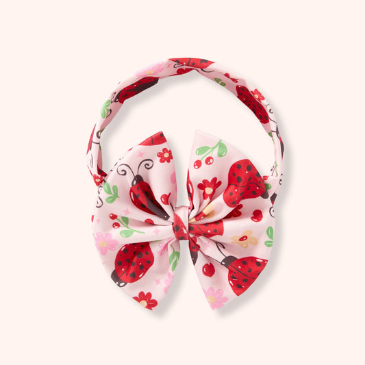 Ladybug Lovelies - Bow Headband