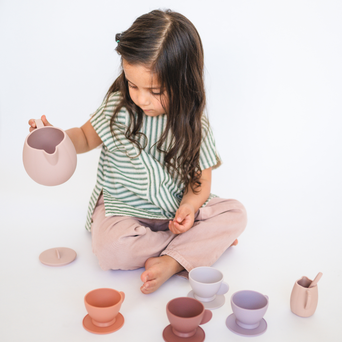 Silicone Tea Set~Petal Limited Edition