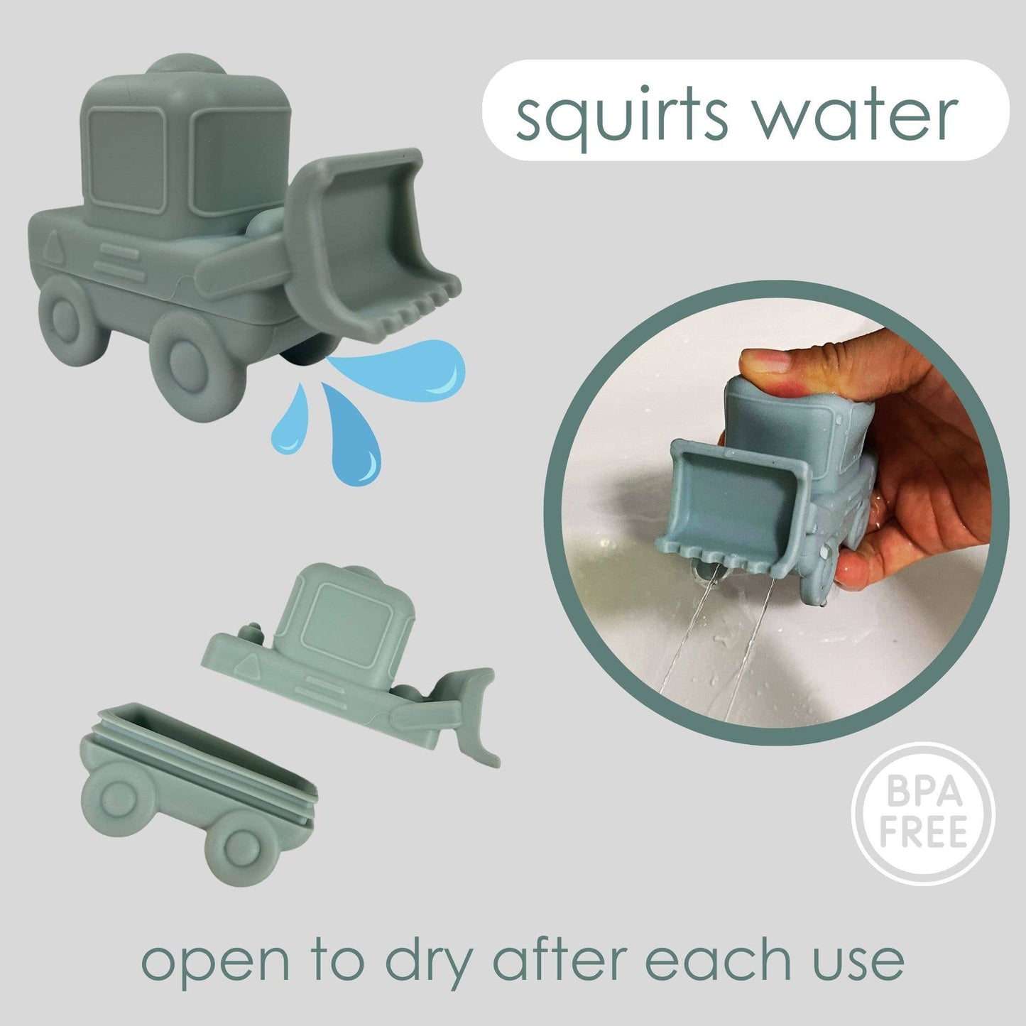 Ali+Oli (3pc) Bath Toy Set