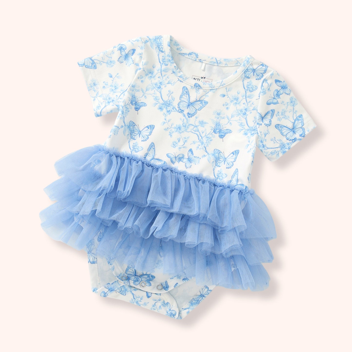 Vintage French Fairytale - Blue - Romper