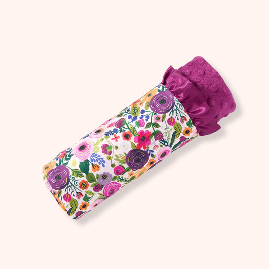 Bloom Burst - Minky Blanket