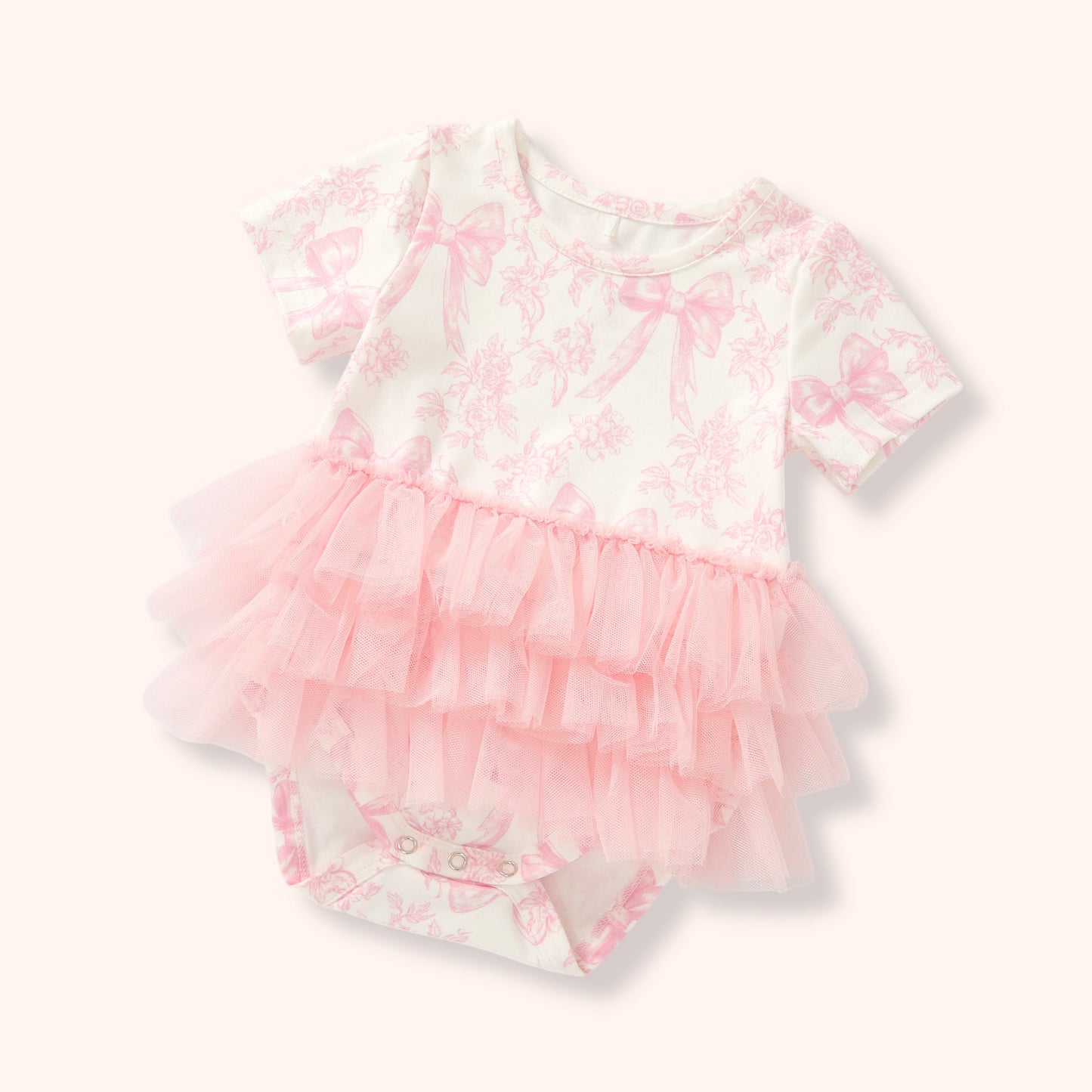 Vintage French Fairytale - Pink - Romper