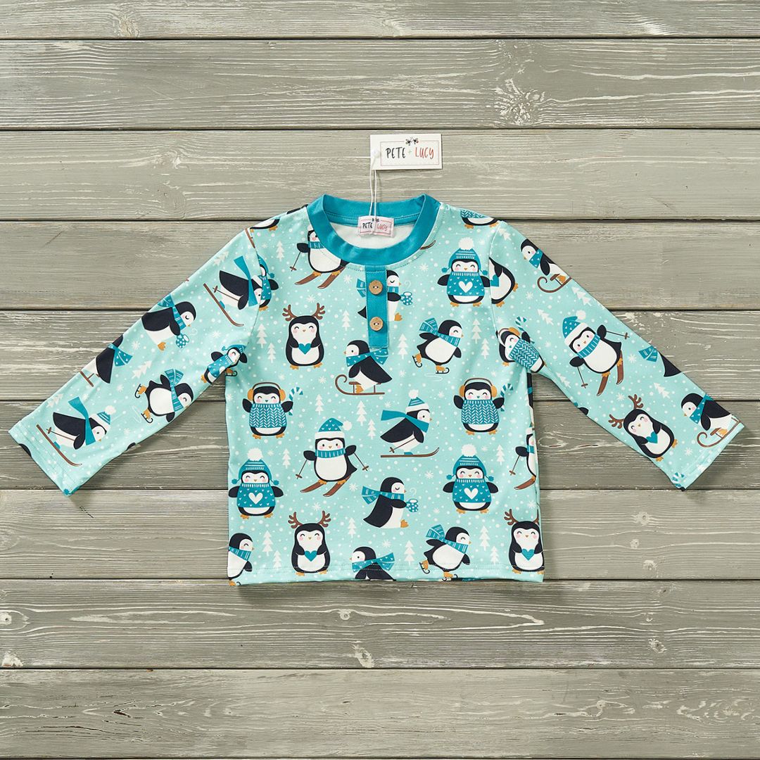 Penguin Playtime - Boy Top