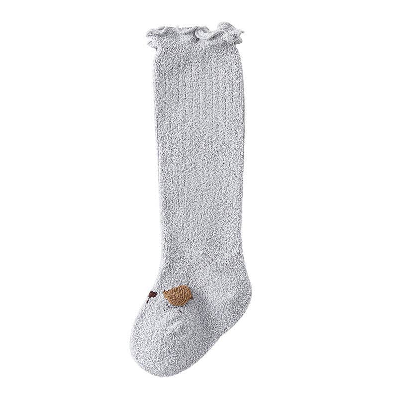 Over The Knee Socks: White / S (6-12M)