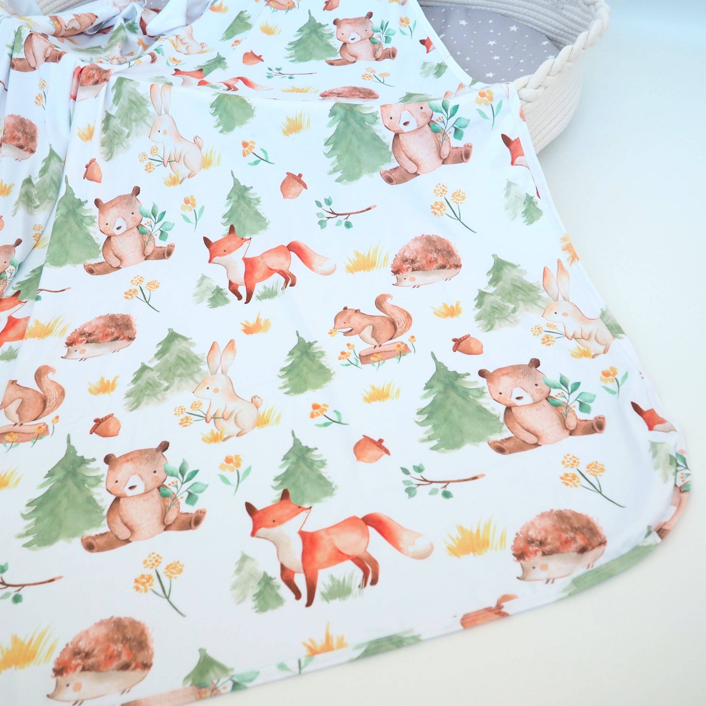 Swaddle Blanket - Forest Friends